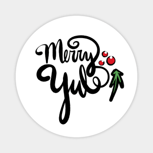 Merry Yule Season's Greetings Magnet